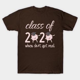 Class Of 2020 Graduation Senior Funny Quarantine Gift,SENIORS CLASS OF 2020 QUARANTINED EDITION T-Shirt